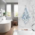 thumbnail image 6 of Retro Blue Leaf Cotton Face Towels Soft Hand Towel Absorbent Bathroom Towel for Kitchen Hotel Decoration, 6 of 7