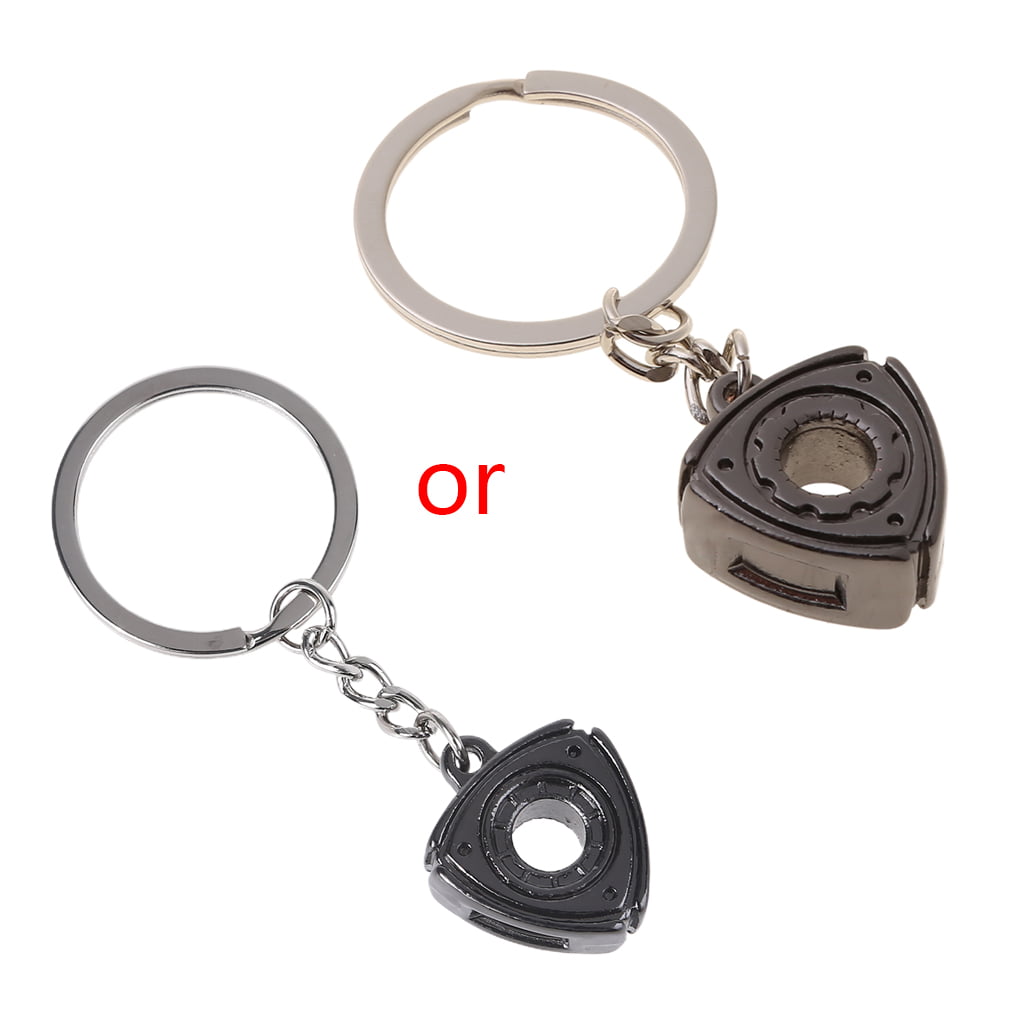 Motorcycle Bicycle Mazda Rotary Wankel engine Key Chain Ring Keychain Keyring