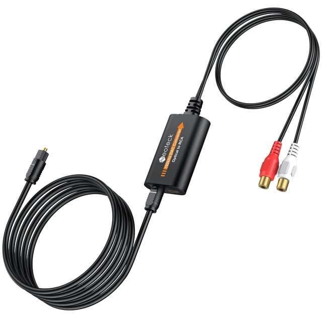 Convertidor de audio digital a analógico Neoteck 192 kHz óptico a RCA