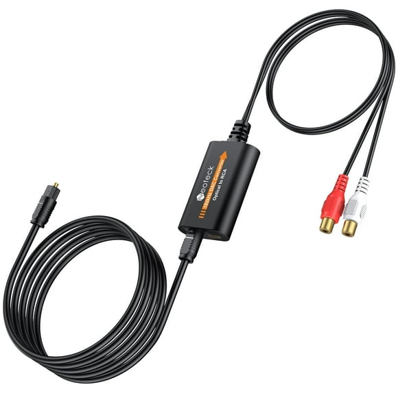 Convertidor de audio digital a analógico Neoteck 192 kHz óptico a RCA