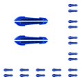 thumbnail image 2 of Riwesomey 2 pegatinas para espejo retrovisor de coche, tira de advertencia reflectante para retrovisor, cinta nocturna, pegatina autoadhesiva extraíble de Azul 10piezas Riwesomey CBP267350, 2 of 4