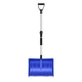 thumbnail image 2 of AuroraX Snow Shovel Adjustable 16 Inch Wide Extendable Portable Snow Shovel for Car Driveway,Snow,Barn,Grain,Industrial Use, 2 of 3