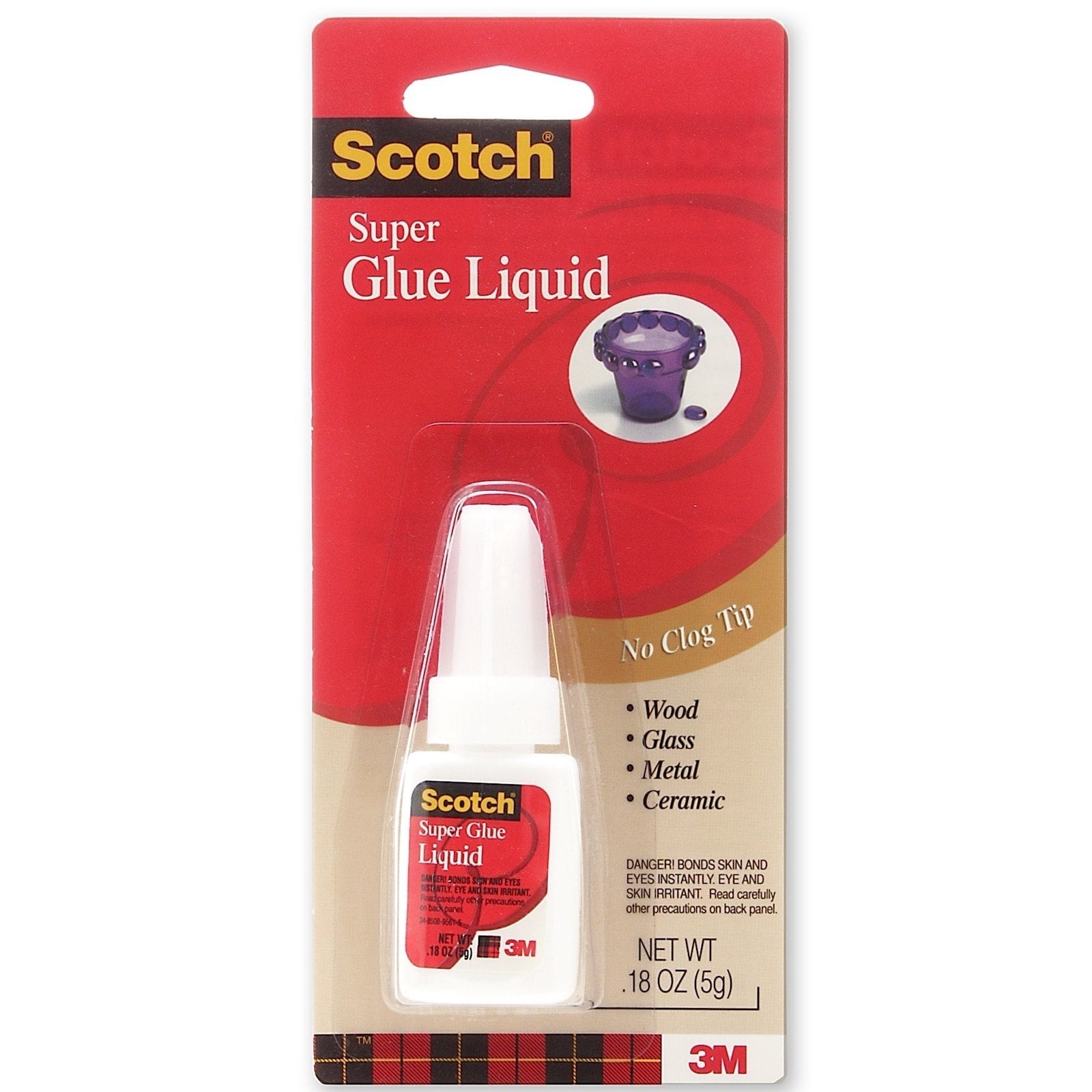 3M Super Glue Liquid 18 Oz. 18 Oz. [Pack Of 10] (10PK-AD110)