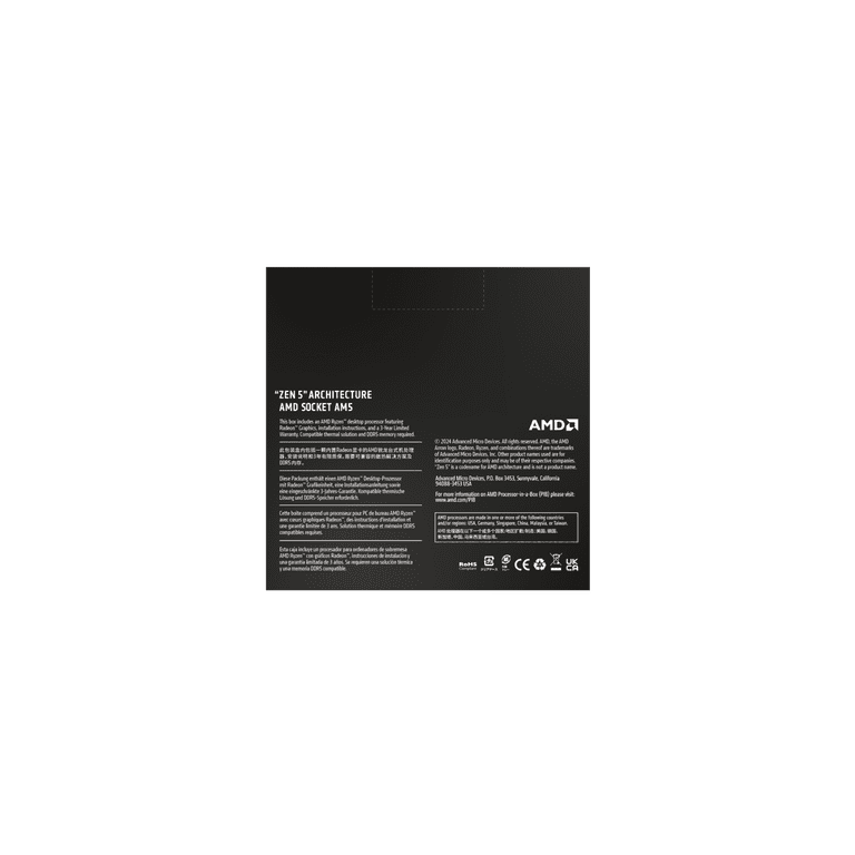 AMD Ryzen 9 9950X - Ryzen 9 9000 Series Granite Ridge (Zen 5) 16