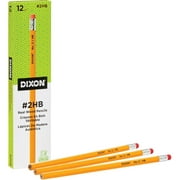 Dixon, DIX14402, Woodcase No.2 Eraser Pencils, 1 / Dozen