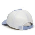 thumbnail image 6 of Outdoor Cap FWT-130 Heavy Garment Washed, Mesh Back-Lt. Blue/White-Adult, 6 of 8