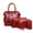 red, variant on Women's fashion handbag purse tote bag shoulder bag handle shoulder bag set 4 pieces
