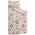 thumbnail image 2 of Pink and Blue Baseball Items Pattern Toddler Nap Mats for Kids Preschool,Sleeping Mat Bag or Kids,Toddler Sleeping Bag,Toddler Nap Mat or Daycare, 2 of 6