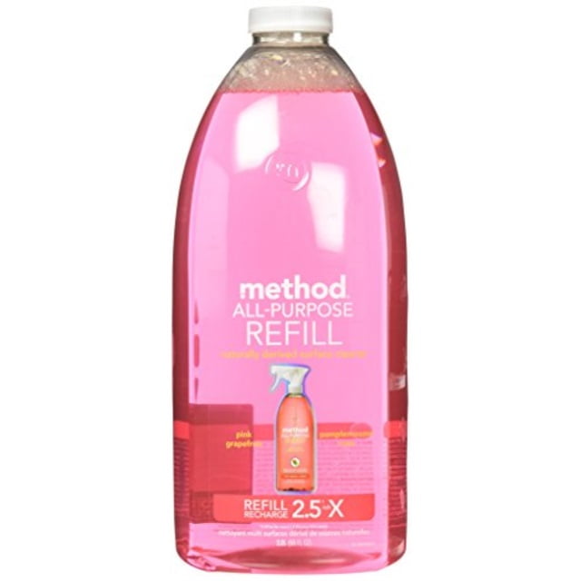 Method All Purpose Cleaning Spray 68 Fl Oz, Pink Grapefruit, Refill
