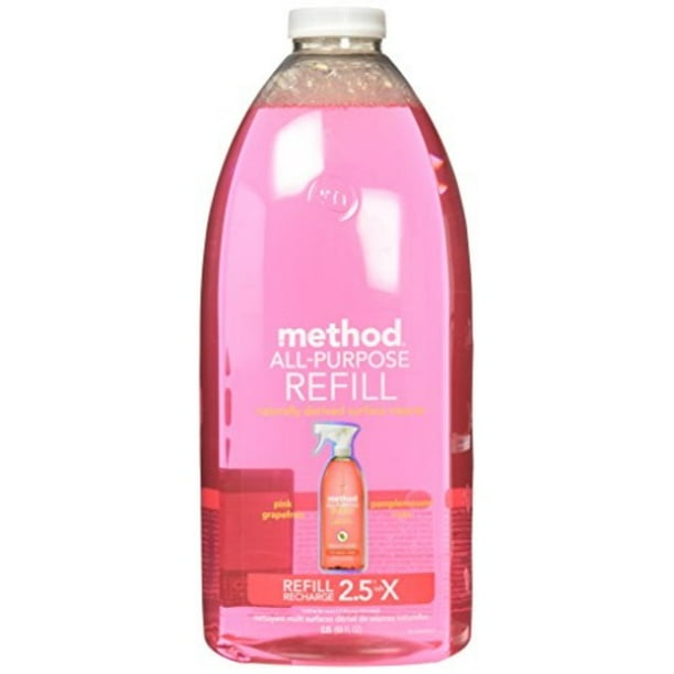Method All Purpose Cleaning Spray 68 Fl Oz, Pink Grapefruit, Refill