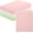 Pastel, variant on 50 Pieces Library Card Pockets 5 Colors Library Card Envelopes with 60 PCS Removable Adhesive Dots for School Office Public Library Books (Candy)