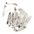 thumbnail image 2 of (2 pack) Cousin DIY 3 in Metal French Barrette, Hair Clip, Silver, 18 Piece, Adult, 2 of 10