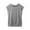 Grey, variant on WOYY Big Boys Hooded Drawstring Tank Top with Pocket Casual Sports Sleeveless Shirt