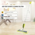 thumbnail image 4 of Spray Mop Broom Set Magic Flat Mops For Floor Home Cleaning Tool Brooms Household With Reusable Microfiber Pads Rotating Mop ,Easy to Use, 4 of 5