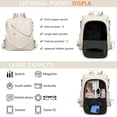 thumbnail image 4 of Sunyuer ‌Versatile Multi-Way Leather Backpack - Stylish, Durable & Perfect for Travel, Work and Daily Use, 4 of 7