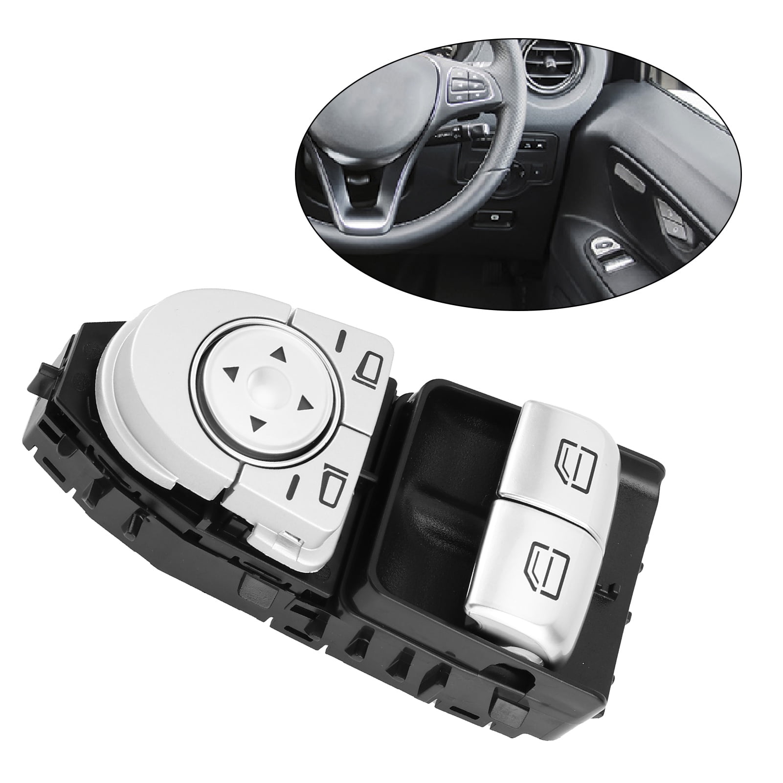 Windo　604590 KYPSZQPSH Front Power Window Control Switch Fit For Vito 447