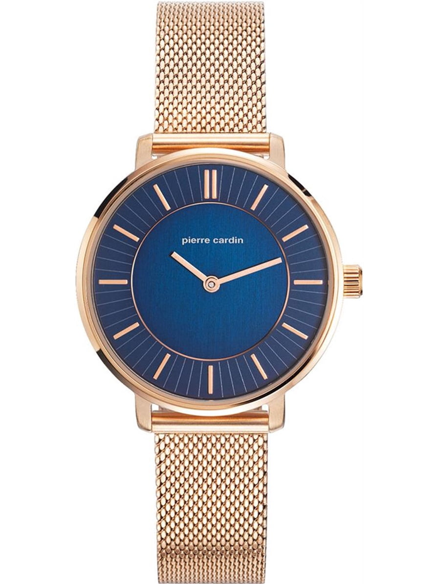 Pierre Cardin Women's Rose GoldTone Steel Bracelet & Case Quartz