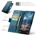 thumbnail image 2 of CaseMe Leather For Samsung Galaxy S25 Edge 5G Wallet Case with RFID Blocking, For Samsung Galaxy S25 Edge 5G Case Wallet for Women Men Card Holder Magnetic Clasp Kickstand Folio Case,Blue, 2 of 9