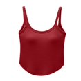 thumbnail image 4 of Levmjia Women Sports Cami Top Soft Breathable Solid Color Removable Chest Pads Adjustable Thin Straps Slim Fit Yoga Fitness Daily Summer Outdoor Outfits, 4 of 9