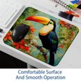 thumbnail image 6 of FeBohao Funny Mouse Pad Mat for Wireless Jiaji Cloth HD Printing Durable Cute Smooth Pattern Rectangle Pretty Farmhouse Decor Men Supply Colorful Trendy Essentials Kids Work Toucan, 6 of 6