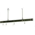 thumbnail image 2 of Enclume Design Products PR1860 HS 60 in. Offset Hook Ceiling Bar with 12 Hooks, Hammered Steel, 2 of 2