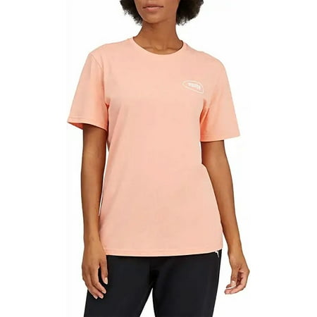 PUMA Womens Boyfriend Logo T-Shirt