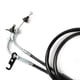 thumbnail image 4 of Motorcycle 2 Throttle Cable Line Spare For YAMAHA FZ16 FZ 16 YS150 YS 150 Oil Cables Separate Double Throttle Lines, 4 of 5