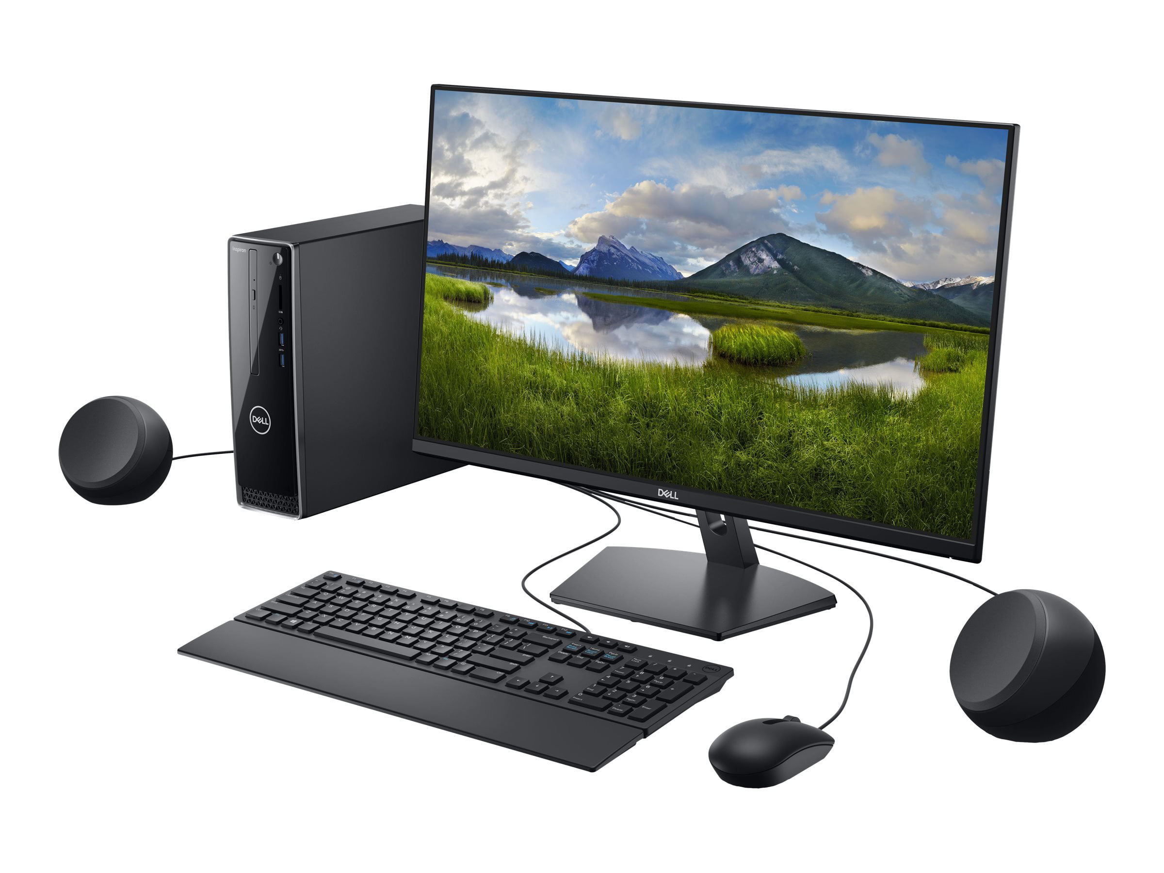 Dell SE2719HR - LED monitor - 27&quot; - 1920 x 1080 Full HD (1080p) @ 75 Hz -  IPS - 300 cd/m�� - 1000:1 - HDMI, VGA - piano black - with 1 year Advanced  Exchange Service and Limited Hardware Warranty - Walmart.com - Walmart.com