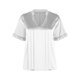 thumbnail image 5 of TaTaai Women's Satin V Neck Short Sleeve Shirt, Business Casual Silky Drape, Lightweight for Office Daily Party Formal Occasions Gift, 5 of 7
