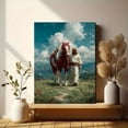 thumbnail image 6 of Jesus Walking With Horse Religious Canvas Serene Landscape Home Bedroom Spiritual Wall Decor Art, 6 of 8