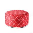 thumbnail image 1 of Inflatable Ottoman - Red Geo, 1 of 4