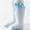 Blue, variant on BLTIBY Cotton Baby Girl Boy Ruffle Sock Toddler Big Bow Knee High Socks Thin Mesh Lightweight High-Top Sock for Kids Beige 1-2 Years