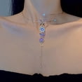 thumbnail image 4 of 1pc retro mariposas collar decorativo collarbone cadena ajustable collar, 4 of 6