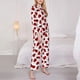 thumbnail image 3 of Balery Ladybug And Heart Conjunto de Pijama con Estampado para Mujer, Conjunto de Dos Piezas con Manga Larga, Ropa de Dormir Suave con Bolsillos, Pijamas Cómodos-Small, 3 of 7