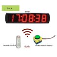 thumbnail image 1 of LED Race Timing Clock For Running Event, Gym Timer For Countdown Or Count Up,12-24 Hour Real Time Clock, 5 Inch, 6-Digit, 1 of 7