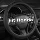 thumbnail image 1 of West Llama Funda personalizada para volante de coche para Honda Civic CR-Z Insight S2000 14"" - 14.25"" (negro-tamaño pequeño), 1 of 1