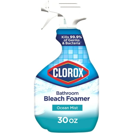 Clorox Bathroom Bleach Foamer, Ocean Mist, 30 fl oz