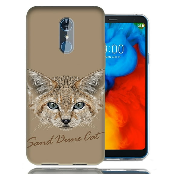 MUNDAZE For LG Stylo 4 Sand Dune Design TPU Gel Phone Case Cover