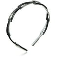thumbnail image 1 of Caravan Attractive Twist Combining Black And Silver-Opera Into This Headband, 1 of 2