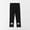 Black, variant on ATOGUTA Girls Capri Leggings Kids Stretchy Elastic Waist Athletic Pants Summer Slim Skinny Sports Casual Tights Size 3T-15, Gray