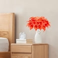 thumbnail image 5 of 24 PCS Artificial Calla Lily Fake Flowers Silk Flower Real Touch for Home Kitchen Decor Wedding Bouquet Office Decoration(Coral), 5 of 12