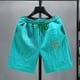 thumbnail image 4 of Pantalones cortos deportivos para hombre, pantalones cortos deportivos con gráficos para hombre, estilo anime, hip hop, de verano, de corte seco, venta al por mayor, ropa de calle de 3 cuartos, 4 of 4