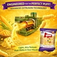 thumbnail image 5 of Gusto Cheese Puffs Snack from IGNIRA, Baked Cheese Puff Treats, Healthy Cheese Flavored Snacks for Kids & Parties, Mini Cheese Puffs in Snack Bags (2.8oz/bag), 5 of 7