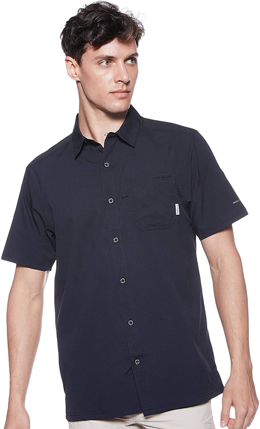 Columbia Slack Tide Camp Shirt, Black 