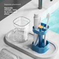 thumbnail image 2 of Space-Saving Hanging Toothbrush Holder Set with Minimalist Design – Durable Plastic Storage Solution for Electric Toothbrushes, Toothpaste & Small Items, Child-Safe & Ideal for Students in, 2 of 6