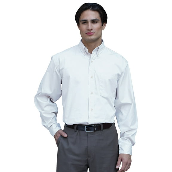Men's Performance Brushe Chest Pocket Dress Shirt