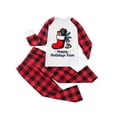 thumbnail image 2 of Aloohaidyvio Family Christmas Pajamas Matching Sets,Xmas Pjs Sets Holiday Sleepwear Matching Pajamas Long Sleeve Nightwear Set, 2 of 6