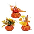 thumbnail image 5 of Zeeyh Halloween Decoration Gnomes,Home Decorative Cartoon Faceless Dolls,Indoor Decor Hallway Cute Fabric Dwarf Ornament Toy,15CM Sun Flower Curved Melon Ornament, 5 of 9
