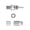 Type B, variant on Hydraulic Hose Fitting Insert Replacement Bike Hydraulic Cable End Connector Banjo Set Disc Brake Hose Adapters