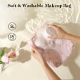 thumbnail image 2 of LazySpin 3 Piece Makeup Bag Set Mini, Small & Large Cosmetic Bags, 2 of 9
